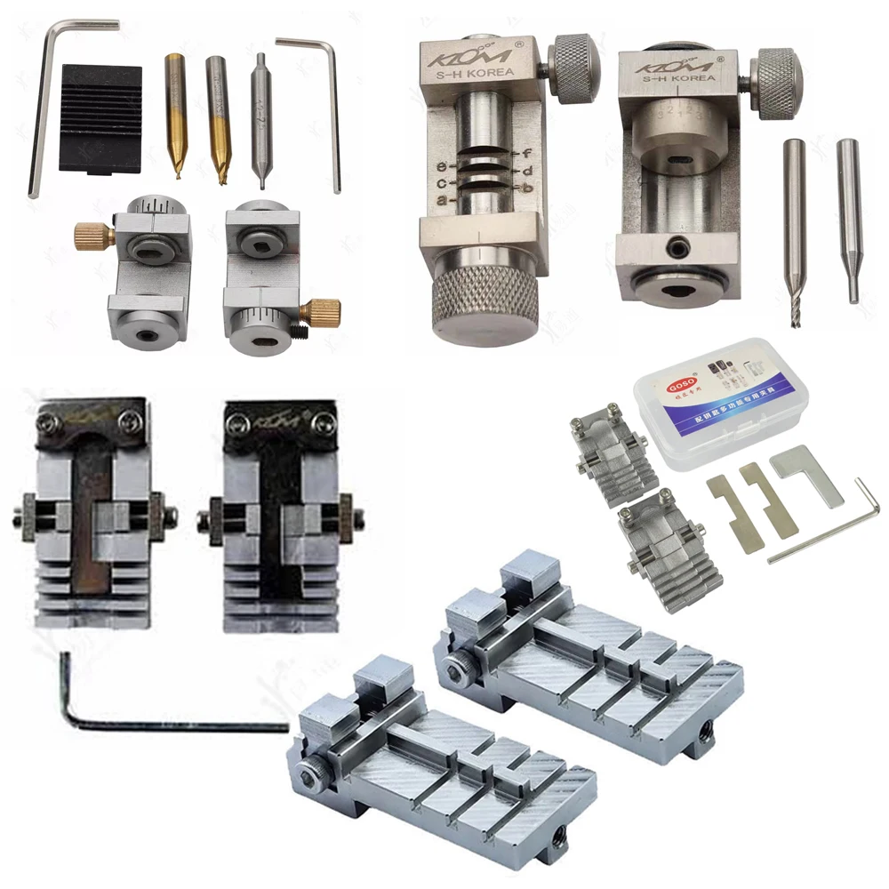 Universal Schlüssel Spann Vorrichtung Duplizieren Schneiden Maschine Für Auto Schlüssel Schlosser Werkzeuge Kopieren Schlüssel Chuck Image