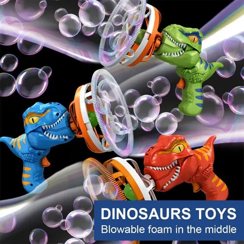 Dinosaurier Blase Spielzeug Mode Cartoon Hand Dinosaurier Fan Blase Gebläse Spielzeug Blase in Blase