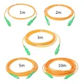 Câble raccordement à Fiber optique APC-SC APC-SM 3mm cordon raccordement d'extension monomode