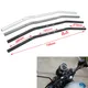 Manubrio universale per moto CNC da 22 mm Manubrio per moto in lega di alluminio Moto Scooter Manubrio antiruggine nero retrò