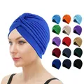 Casquette turban extensible pour femmes hijab musulman chapeau intérieur féminin casquette