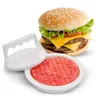 Presse à hamburger en plastique steak de hamburger moule à viande farcie grill de fête barbecue