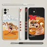 Cartoon taz-manias tasmanian Handy hülle für iPhone 15 14 13 12 11 pro max mini x xr xsmax se 8 7