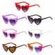 Jungen Mädchen Vintage rosa Kinder Sonnenbrille Brille Herz Sonnenbrille Kleinkind Sonnenbrille für
