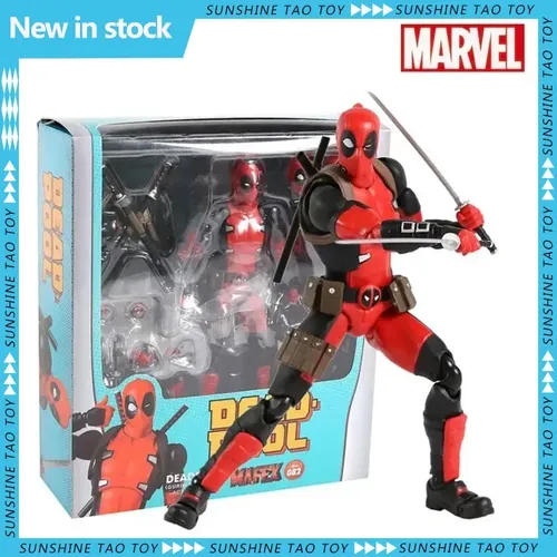 16cm Mafex 082 Wunder x-Männer Deadpool Action figur Comic-Version sammel bares Modell Spielzeug