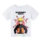 T-Shirt à Motif de Dessin Animé Naruto Kawaii pour Enfant Vêtement Décontracté à la Mode pour