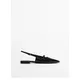 2024 Summer New Black Pointed Shallow Mouth Single Shoes Female Flat Shoes Low with Package Head
