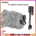 SmallRig – adaptateur HDMI et Type C pour BMPCC 4K et 6K Cage de caméra et support L: 2203 2203B