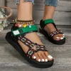 Frauen Sommer Neue Sandalen Weibliche Schnalle Freizeit Langlebig Sandalen Damen Outdoor Casual Strand Schuhe Plus Größe 35-43 Alias mujer