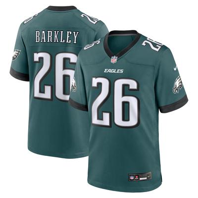 Nike Saquon Barkley Mitternachtsgrünes Philadelphia Eagles-Spielertrikot für Herren Image