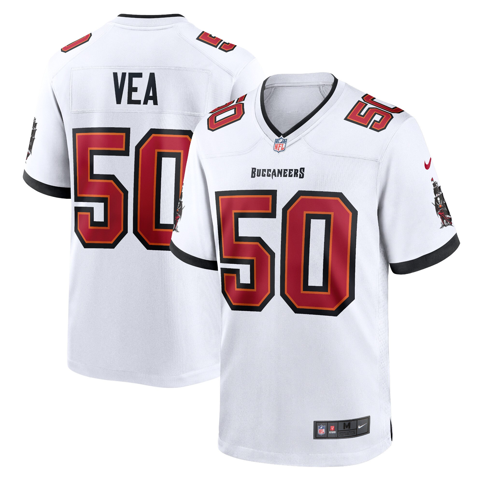 Tampa Bay Buccaneers Auswärtsspieltrikot – Vita Vea – Herren Image