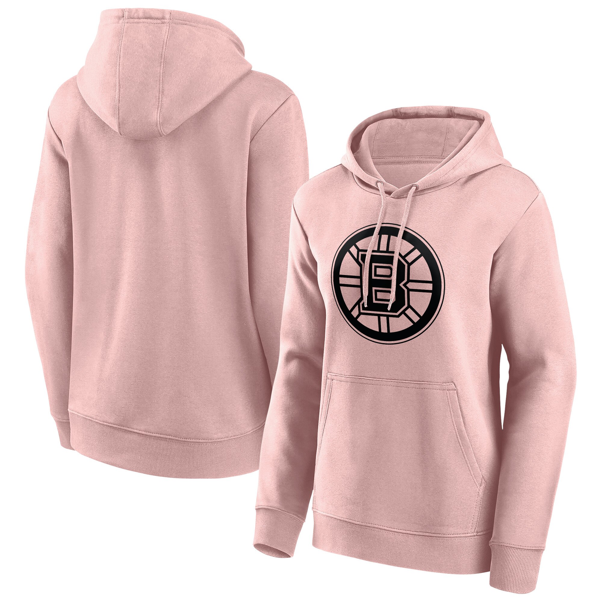 Boston Bruins Fanatics Branded Fashion Color Logo Hoodie - Khaki - Damen Image