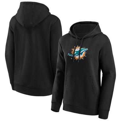 Miami Dolphins Splatter Graphic Hoodie - Damen Image