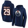 Edmonton Oilers Fanatics Branded Iconic Name & Number Graphic Hoodie – Leon Draisaitl 29 – Damen