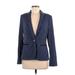 Tommy Hilfiger Blazer Jacket: Blue Stripes Jackets & Outerwear - Women's Size 6