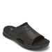Rockport Darwyn Slide 2 - Mens 7.5 Black Sandal Medium