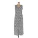 Lularoe Casual Dress - Midi: Gray Print Dresses - Women's Size 3X
