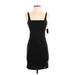 Planet Gold Casual Dress - Bodycon: Black Dresses - New - Women's Size Small