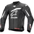 Alpinestars GP Plus R V4 Rideknit giacca in pelle moto traforata, nero-bianco, dimensione 58