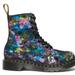 Dr Martens 1460 Pascal Tutti Fruity Suede Boot - Black