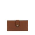 Logo Plaque Bi-fold Large Wallet