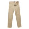 Chinohose BOSS ORANGE "tapered", Herren, Gr. 31, Länge 32, braun (239_light, pastel_braun), Web, Obermaterial: 97% Baumwolle, 3% Elasthan, unifarben, casual, gerade, unten schmal lang, Hosen, mit BOSS Logo hinten