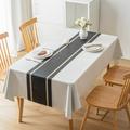 Striped Waterproof Table Runner 12 x 71 inch