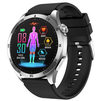 2024 New Cardica Blood Glucose Smart Watch ECG Monitoring Blood Pressure Body Temperature Smartwatch Men IP68 Waterproof Fitness Tracke