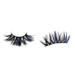 Kaola 1 Pair Christmas Eyelashes Natural 3D Effect Soft Lightweight Compact Dress Up Man-made Fibers 25mm Beauty False Eye Lashes for Party