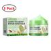 3 Pack Green Tea Clay Face Mask Skincare Wash Off Repairing Facial Mask Anti Wrinkle Remove Dark Circle Foot Facial Skin Care Treatmet for Women Men Daily