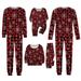 Plus Size Family Christmas Matching Pajamas Set Cartoon Deer Plaid Sleepwear Loungewear Christmas Pajamas For Men Women Kid Baby Guvpev Baby 6 Months