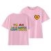 Toddler Boy s Girl s T Shirts Big Short Sleeve Love Letter Printed Round Neck Pullover Casual Children s Double Sided Printing Kids Clothing Size 4-5T