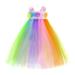 Tengma Toddler Girls Dresses Dress Summer Fashion Dress Princess Dress Casual Dress Tutu Mesh Dress Outwear Wedding Party Princess Dress Pageant Gown Pink 2XL