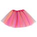 KDFJPTH Toddler Kids Girls Baby Multicolor Tutu Skirt Tulle Ballet Skirt Outfits Ruffle Shorts for Girls Princess Dress up Size 2