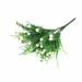 Artificial flower GipSophila Fake Plant 5 25 branches of flower bouquets of fake plants wedding Bridle Bouquet Outdoor Family Office Christmas decoration white