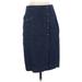 Banana Republic Denim Skirt: Blue Bottoms - Women's Size 4
