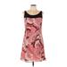 INC International Concepts Casual Dress: Red Floral Motif Dresses - Women's Size 10