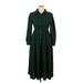 Shein Casual Dress - Midi: Green Dresses - Women's Size X-Large