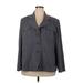 Lane Bryant Outlet Jacket: Gray Jackets & Outerwear - Women's Size 22 Plus