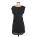 Splendid Casual Dress - Shift: Black Solid Dresses - Women's Size Medium