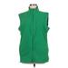 Lands' End Vest: Green Jackets & Outerwear - Women's Size Medium