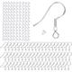 100 crochets de boucles d'oreilles en argent sterling 925, accessoires de boucles d'oreilles