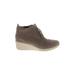 Clarks Ankle Boots: Gray Shoes - Women's Size 7