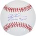 Dylan Crews Washington Nationals Autographed Baseball with "Geaux Tigers" Inscription