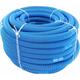 Flexible connection hose (blue, 5m, 32mm), for water tank, corrugated pond hose for vacuum cleaner, flexible hose for fish, garden, swimming pool,
