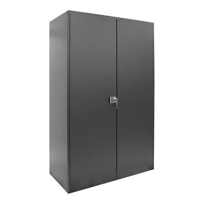 Valley Craft 14 Gauge 36" x 24" x 78" 3-Shelf Steel Electronic Locking Storage Cabinet F85232A6