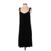 Spense Casual Dress - Midi: Black Solid Dresses - Women's Size Small