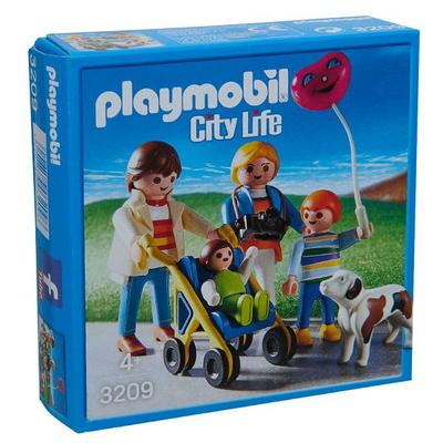PLAYMOBIL® Familienspaziergang mit Buggy 3209