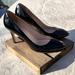 J. Crew Shoes | J. Crew Mona Patent Leather Black Pumps Women's - Size 11 | Color: Black | Size: 11