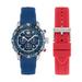 Nautica Men's Nst Silicone Quartz Analog Watch Multi, OS